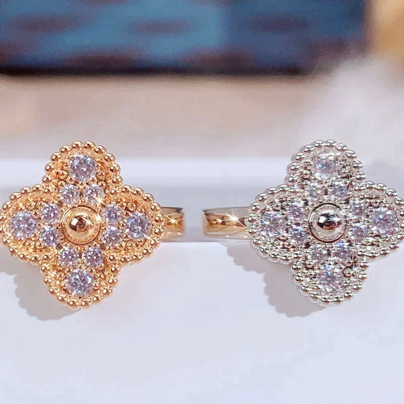 [CiCi]CLOVER DIAMOND RING