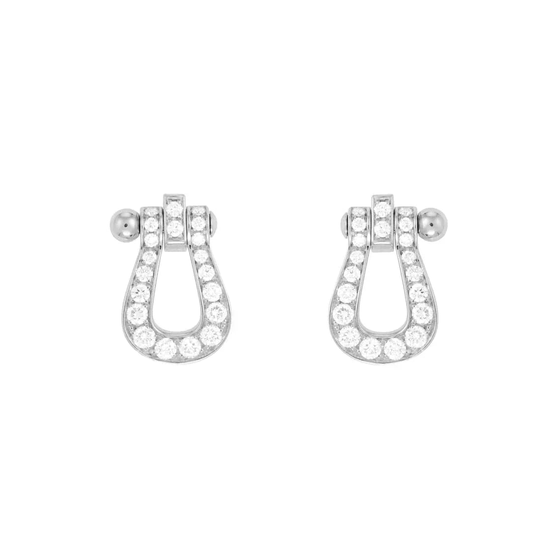 [CiCi]FORCE 10 FULL DIAMOND STUD EARRINGS MINI MODEL