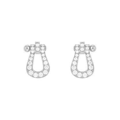 [CiCi]FORCE 10 FULL DIAMOND STUD EARRINGS MINI MODEL