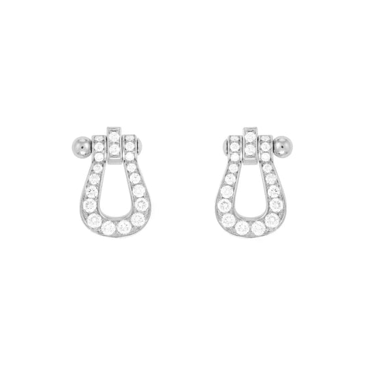 [CiCi]FORCE 10 FULL DIAMOND STUD EARRINGS MINI MODEL
