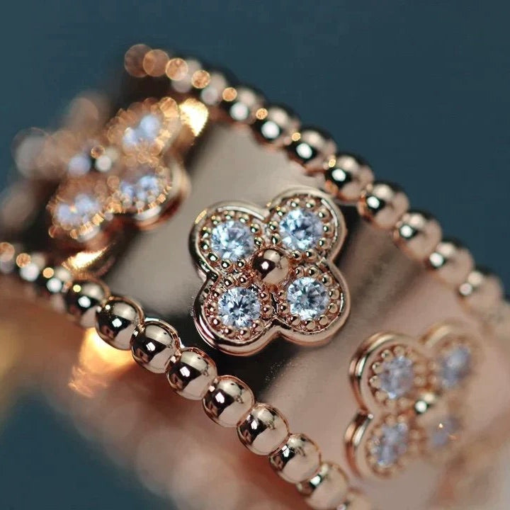[CiCi]CLOVER KALEIDOSCOPE RING 10MM