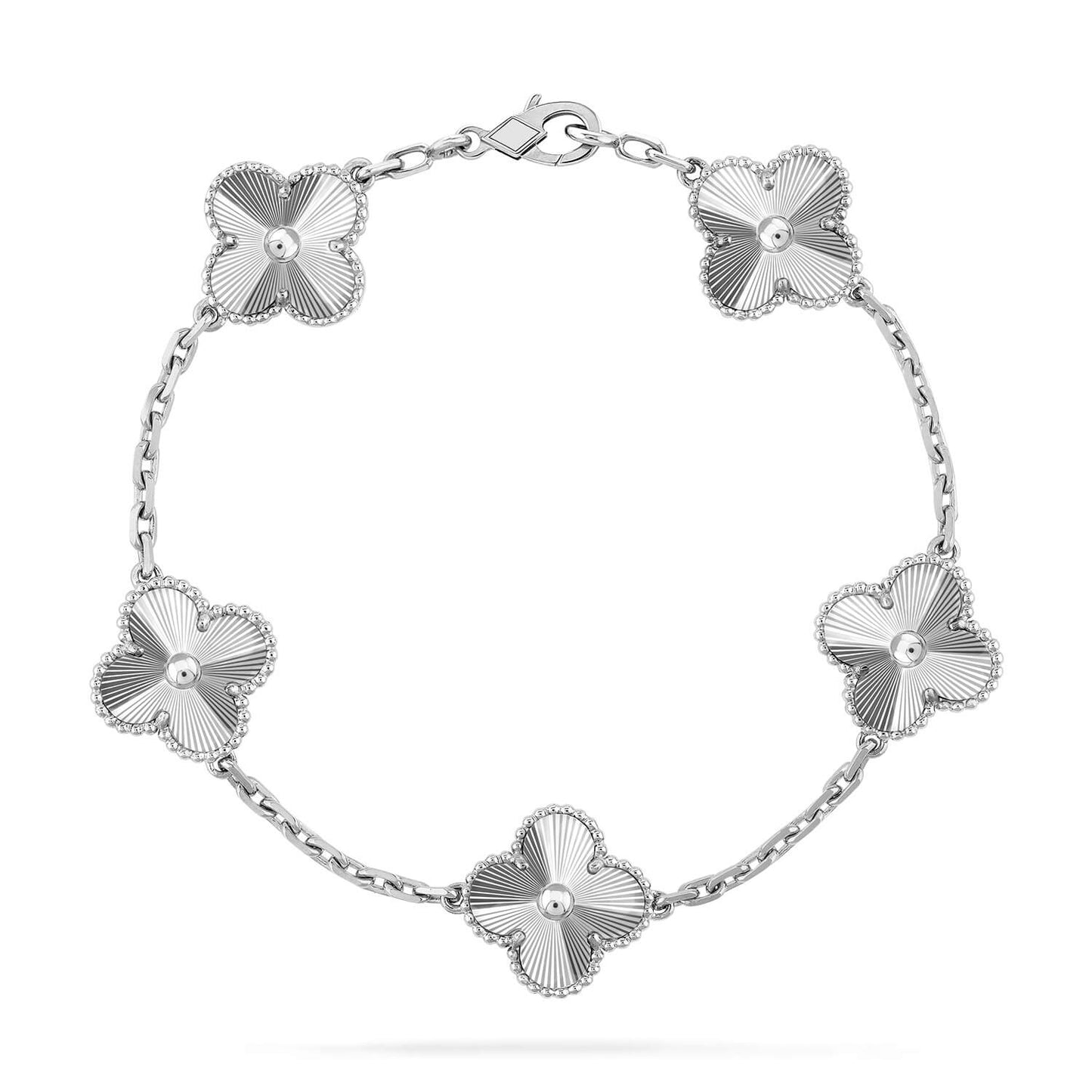 [CiCi] CLOVER 5 MOTIF LASER BRACELET COLLECTION