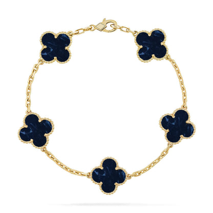 [CiCi]CLOVER 5 MOTIF PIETERSITE BRACELET COLLECTION