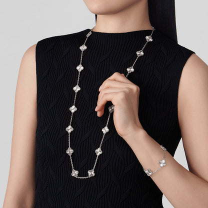 [CiCi]CLOVER 20 MOTIFS  LASER SILVER