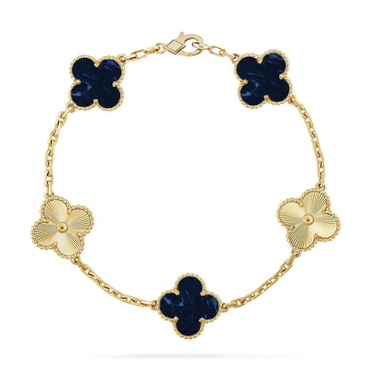 [CiCi]CLOVER 5 MOTIF PIETERSITE BRACELET COLLECTION