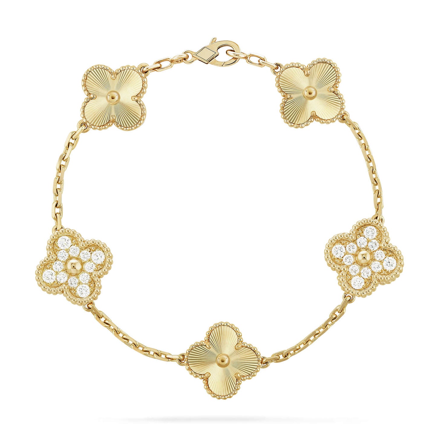 [CiCi] CLOVER 5 MOTIF LASER BRACELET COLLECTION