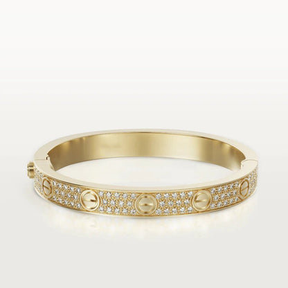 [CiCi]LOVE BRACELET 6.1MM DIAMOND-PAVED