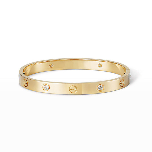 [CiCi]LOVE BRACELET 6.1MM 4 DIAMONDS
