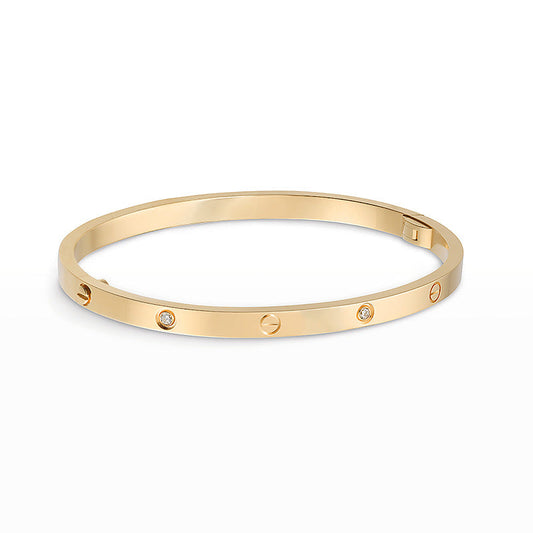 [CiCi]LOVE BRACELET 3.65MM 6 DIAMONDS