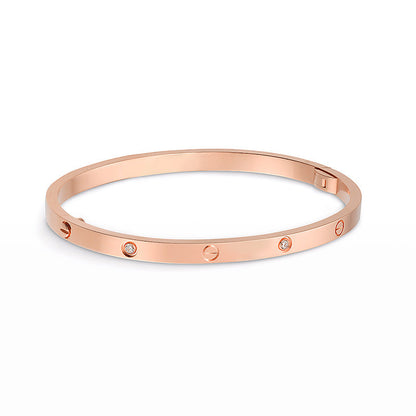 [CiCi]LOVE BRACELET 3.65MM 6 DIAMONDS