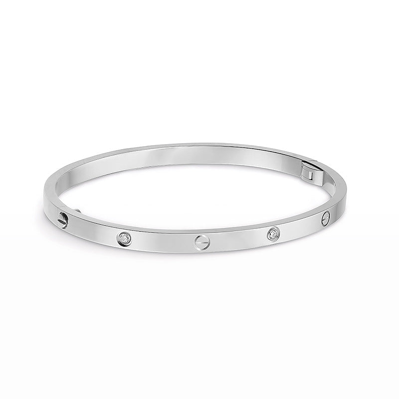 [CiCi]LOVE BRACELET 3.65MM 6 DIAMONDS