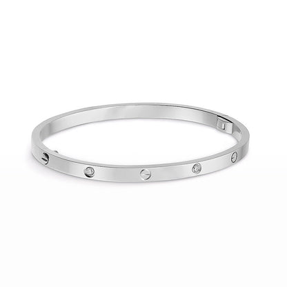 [CiCi]LOVE BRACELET 3.65MM 6 DIAMONDS