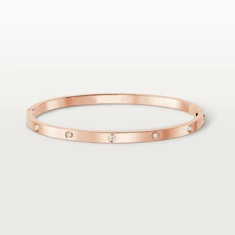 [CiCi]LOVE BRACELET 3.65MM 10 DIAMONDS