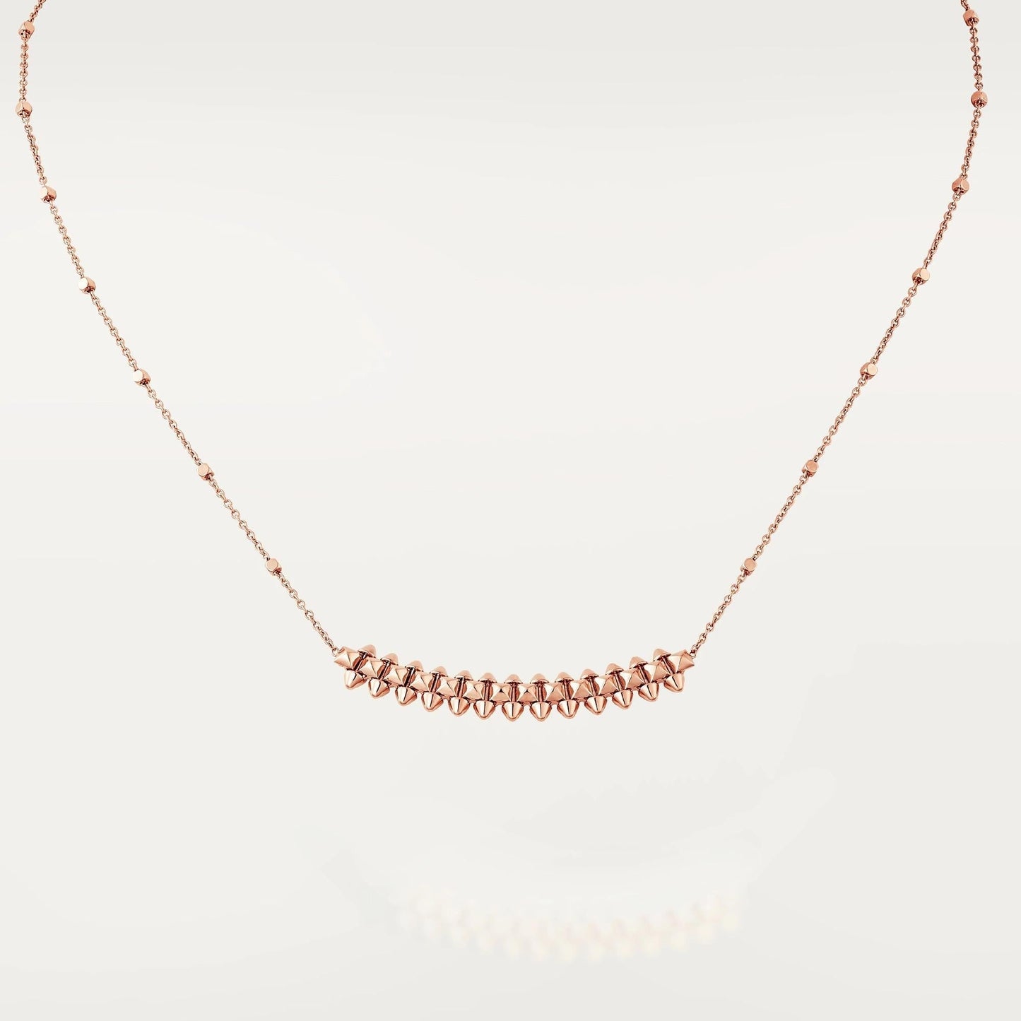 [CiCi]CLASH PINK GOLD NECKLACE