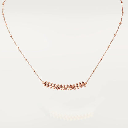 [CiCi]CLASH PINK GOLD NECKLACE