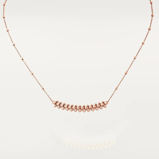 [CiCi]CLASH PINK GOLD NECKLACE