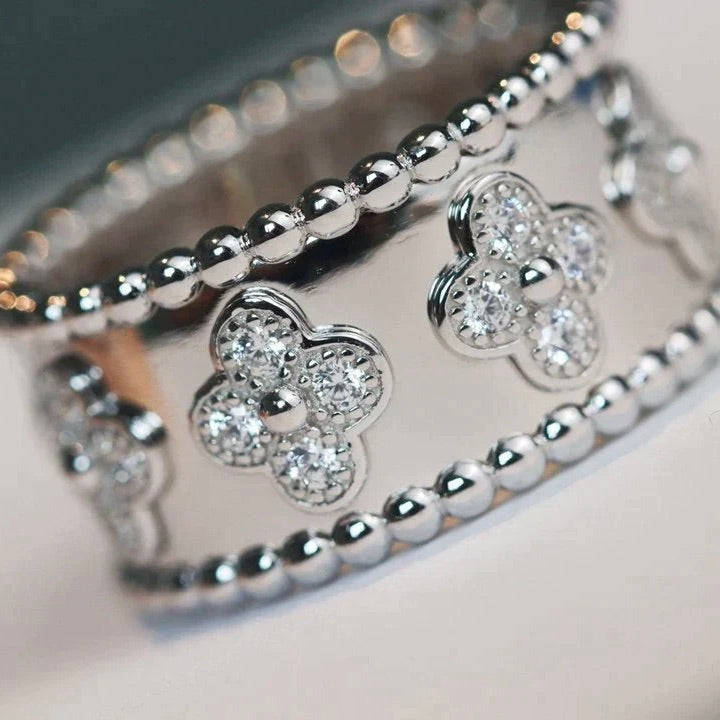 [CiCi]CLOVER KALEIDOSCOPE RING 10MM