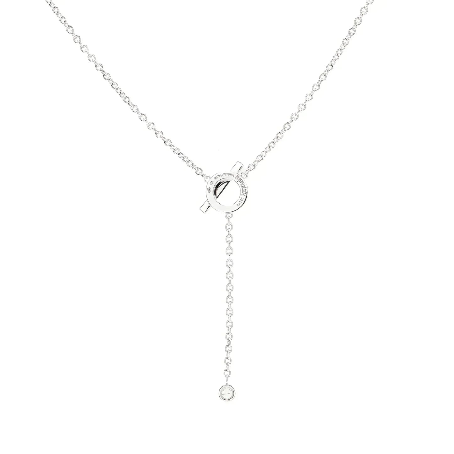 [CiCi]FINESSE SILVER DIAMOND NECKLACE
