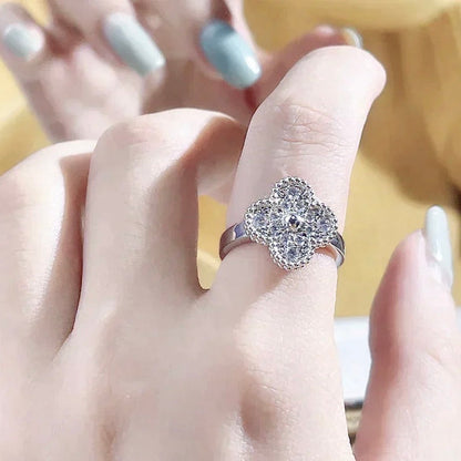 [CiCi]CLOVER DIAMOND RING
