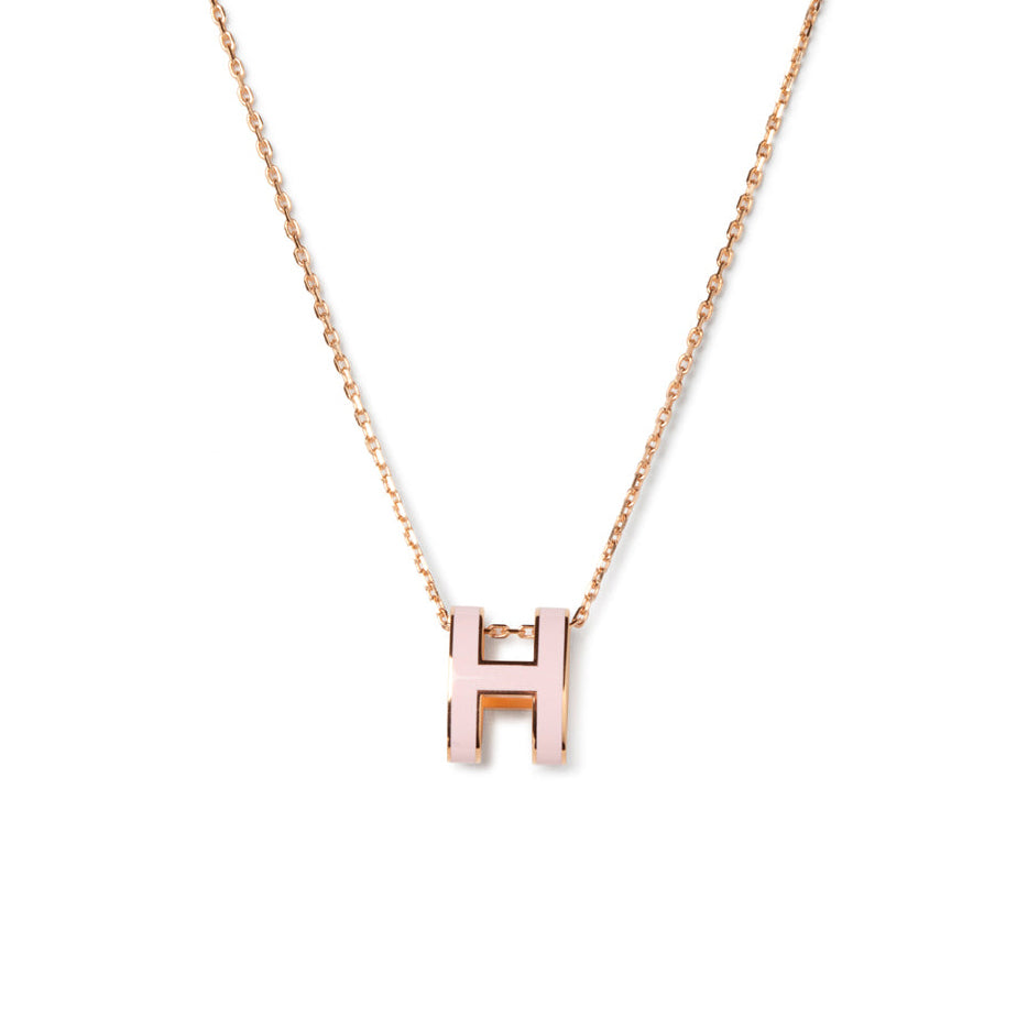 [CiCi]POP H ANHÄNGER ROSÉGOLD
