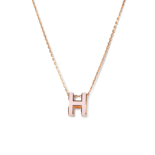 [CiCi]POP H ANHÄNGER ROSÉGOLD