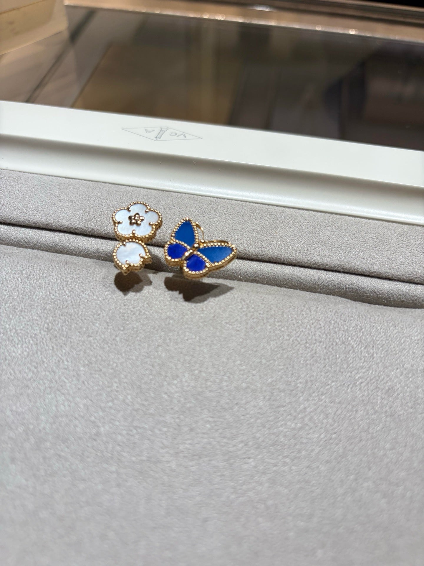 [CICI]LUCKY SPRING BUTTERFLY OPEN-FACE RINGS