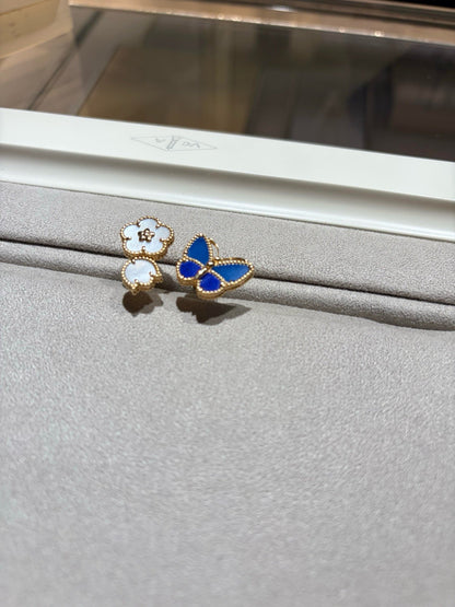 [CICI]LUCKY SPRING BUTTERFLY OPEN-FACE RINGS