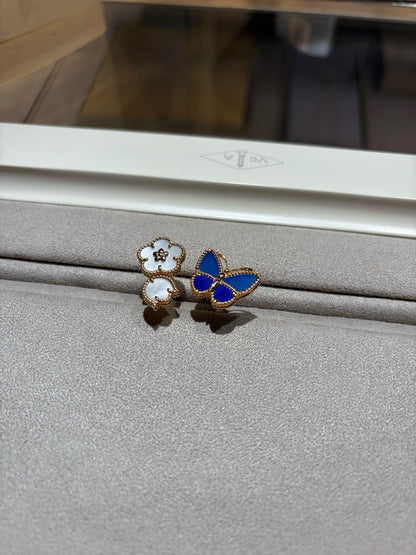 [CICI]LUCKY SPRING BUTTERFLY OPEN-FACE RINGS