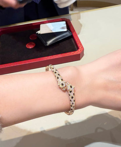 [CiCi]Cheetah Collection Großes Diamantarmband
