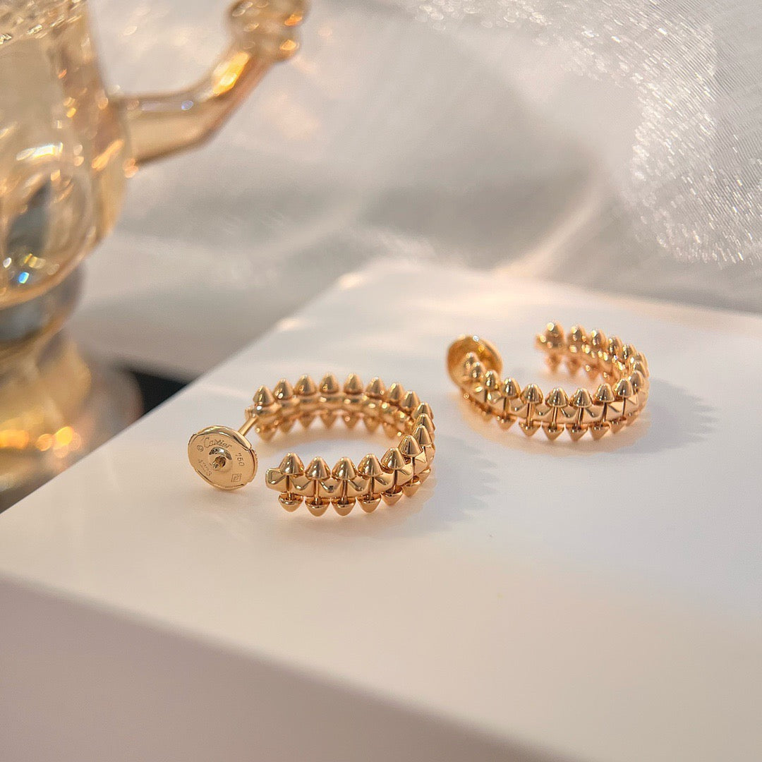 [CiCi]CLASH SMALL HOOP EARRINGS