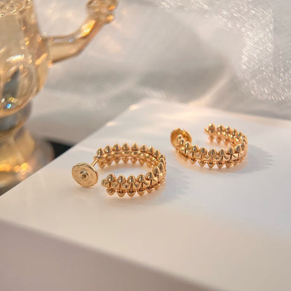 [CiCi]CLASH SMALL HOOP EARRINGS