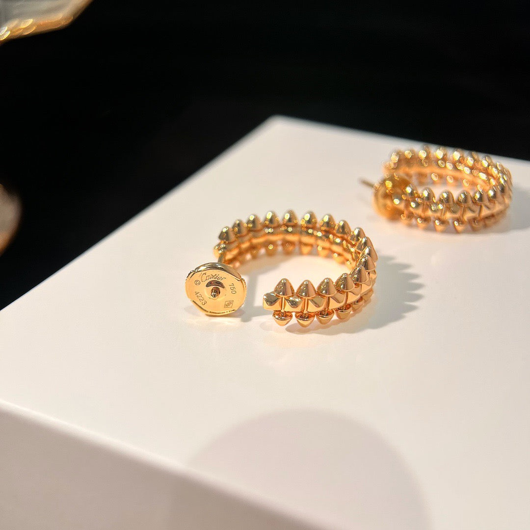 [CiCi]CLASH SMALL HOOP EARRINGS
