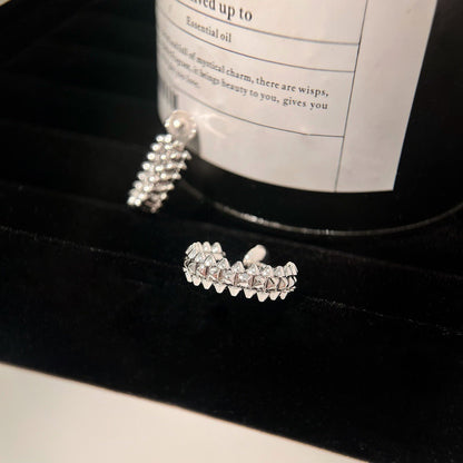 [CiCi]CLASH SMALL HOOP EARRINGS