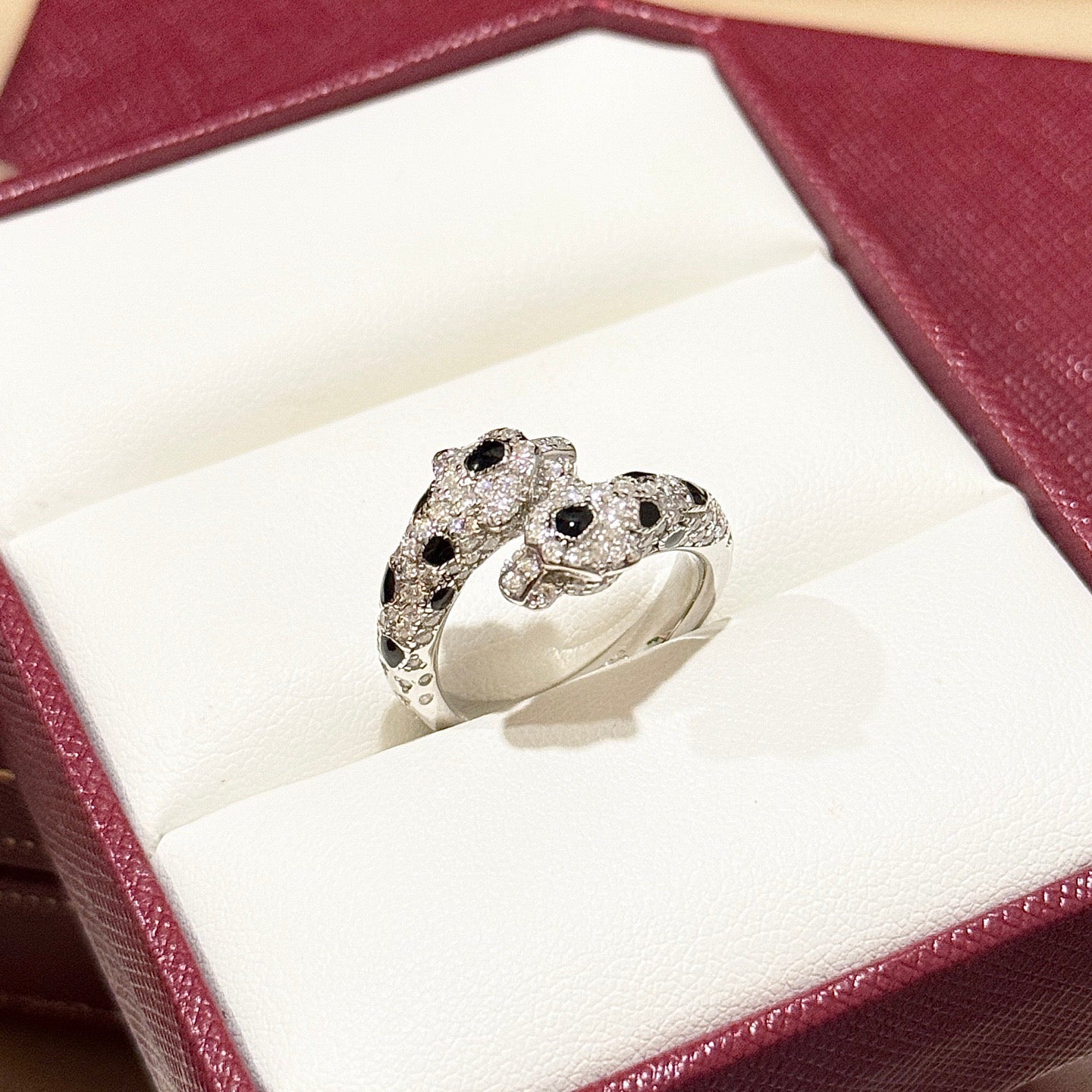 [CiCi]PANTHERE 5MM ALL DIAMOND RING