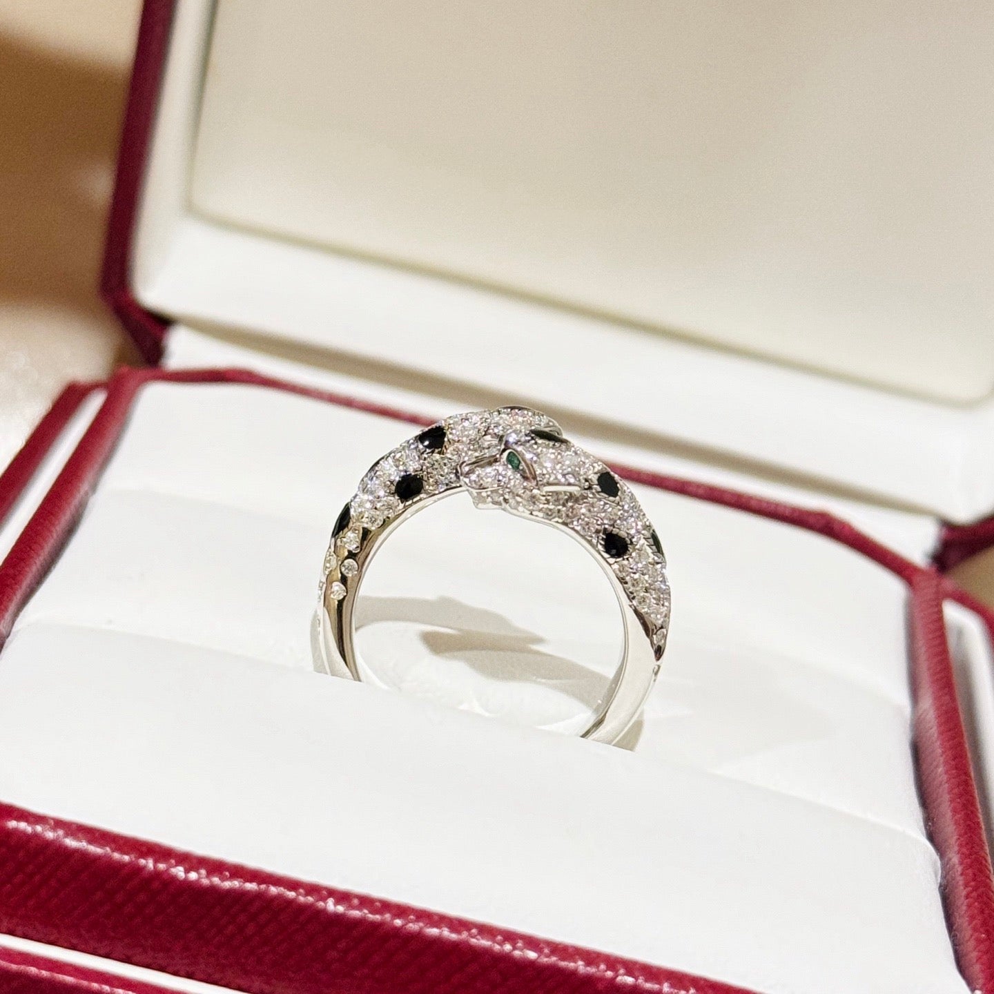 [CiCi]PANTHERE 5MM ALL DIAMOND RING