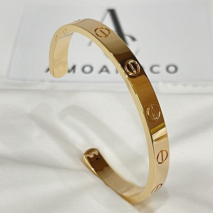 [CiCi]LOVE BRACELET 6.1MM OPEN CUFF