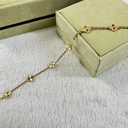 [CiCi]CLOVER 6 MOTIF DIAMOND BRACELET