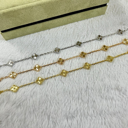 [CiCi]CLOVER 6 MOTIF DIAMOND BRACELET