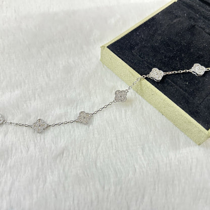 [CiCi]CLOVER 6 MOTIF DIAMOND BRACELET