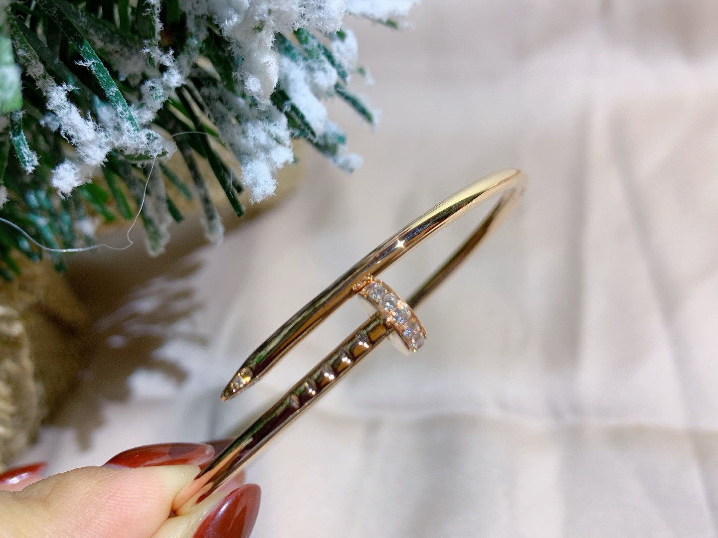 [CiCi]JUSTE BRACELET 2.5MM DIAMONDS