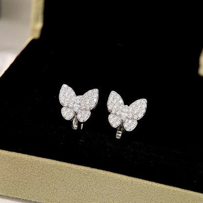 [CiCi]BUTTERFLY ALL DIAMOND EARRINGS