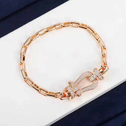 [CiCi]FORCE GROSSER HUFEISENVERSCHLUSS METALLARMBAND