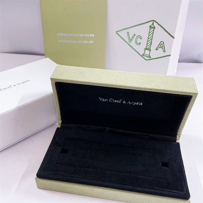 [CiCi]VA CLOVER ARMBAND HALSKETTE RING SCHACHTEL GESCHENKTÜTE