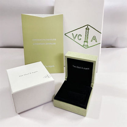 [CiCi]VA CLOVER ARMBAND HALSKETTE RING SCHACHTEL GESCHENKTÜTE