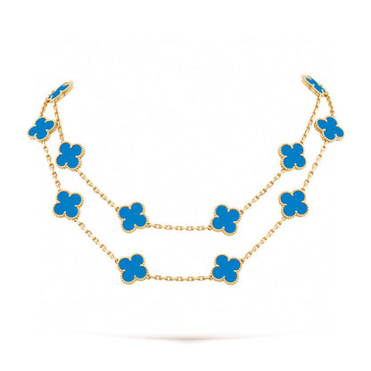 [CiCi]CLOVER 20 MOTIFS TÜRKIS GOLD