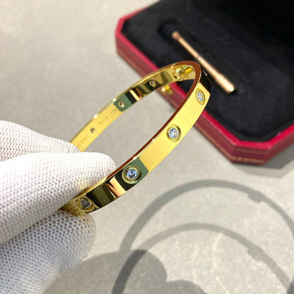 [CiCi]LOVE BRACELET 6.1MM 10 DIAMONDS