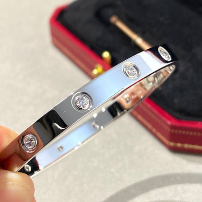 [CiCi]LOVE BRACELET 6.1MM 10 DIAMONDS