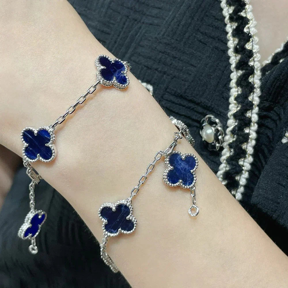 [CiCi]CLOVER 5 MOTIF PIETERSITE BRACELET COLLECTION