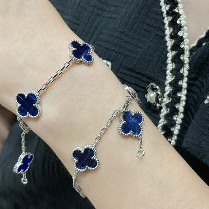 [CiCi]CLOVER 5 MOTIF PIETERSITE BRACELET COLLECTION