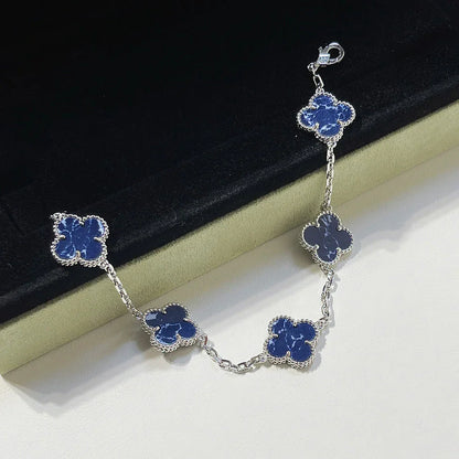 [CiCi]CLOVER 5 MOTIF PIETERSITE BRACELET COLLECTION
